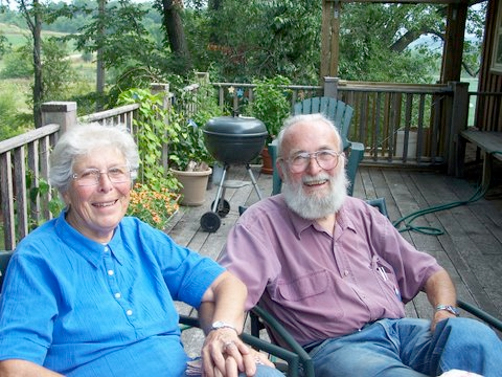 Linda and Gene Farley, 2008